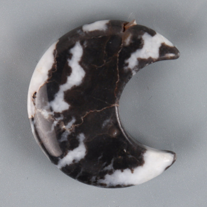 Olivenorma 3 pezzi set di pietre naturali piccole decorazioni artigianali con pietre preziose a forma di luna