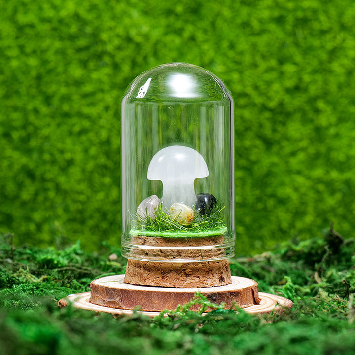 Ornamenti e decorazioni in minerale di cristallo naturale Olivenorma