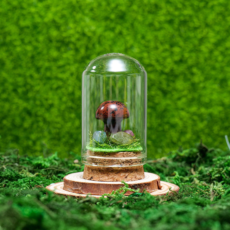 Ornamenti e decorazioni in minerale di cristallo naturale Olivenorma