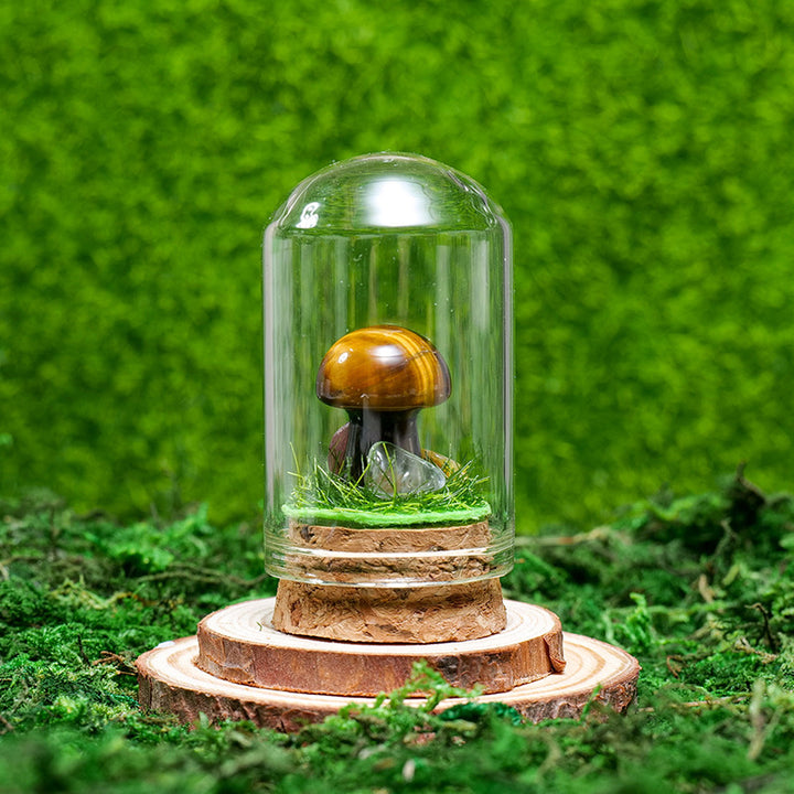 Ornamenti e decorazioni in minerale di cristallo naturale Olivenorma