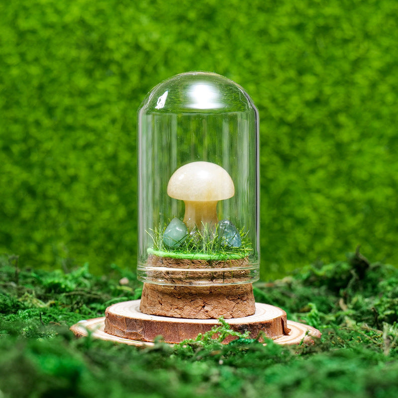 Ornamenti e decorazioni in minerale di cristallo naturale Olivenorma