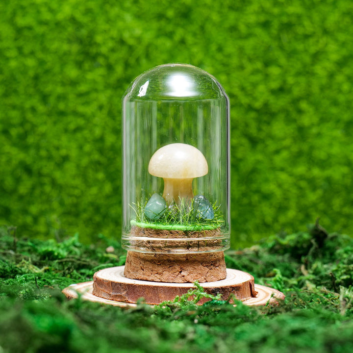 Ornamenti e decorazioni in minerale di cristallo naturale Olivenorma