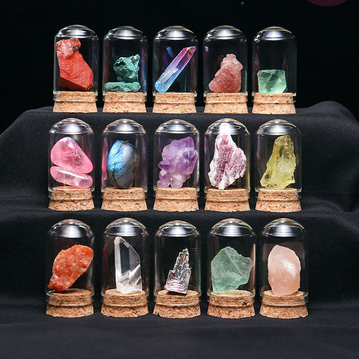 Ornamenti e decorazioni in minerale di cristallo naturale Olivenorma