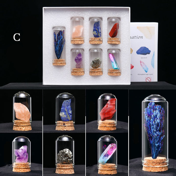Ornamenti e decorazioni in minerale di cristallo naturale Olivenorma