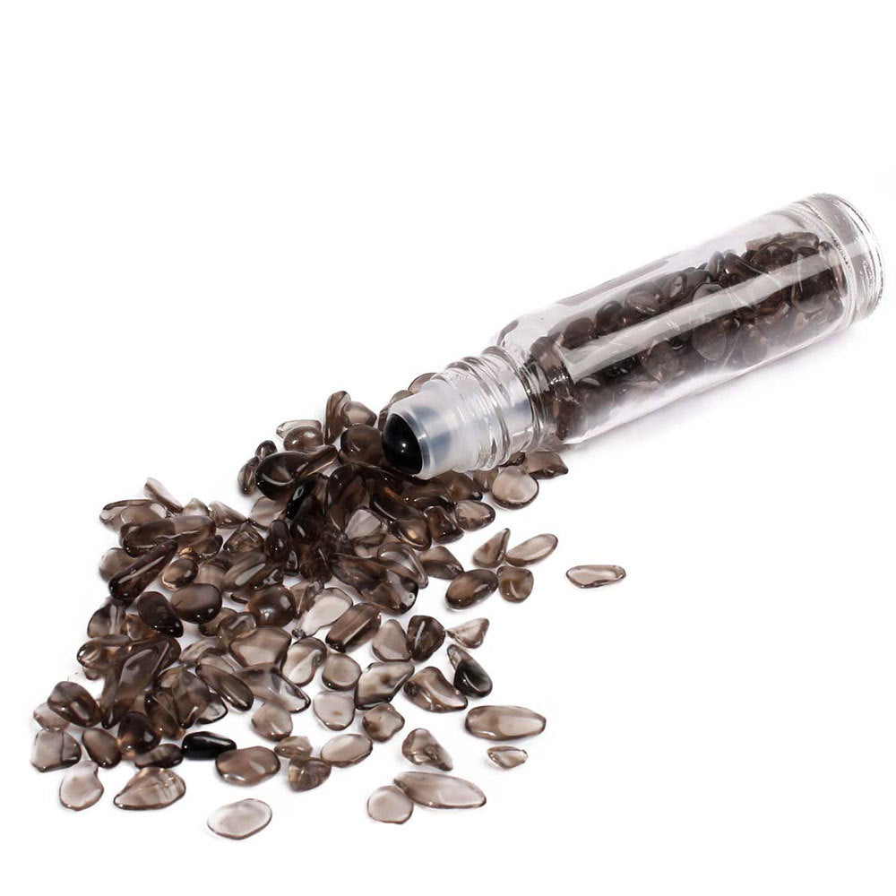 Olivenorma flacone con rullo di pietre preziose da 10 ml Decorazione di cristallo curativo 