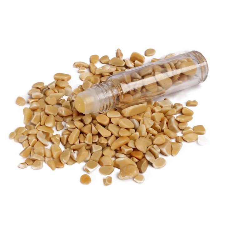 Olivenorma flacone con rullo di pietre preziose da 10 ml Decorazione di cristallo curativo 