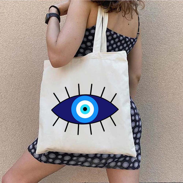 Borsa Olivenorma Graffiti Occhio Greco Malvagio