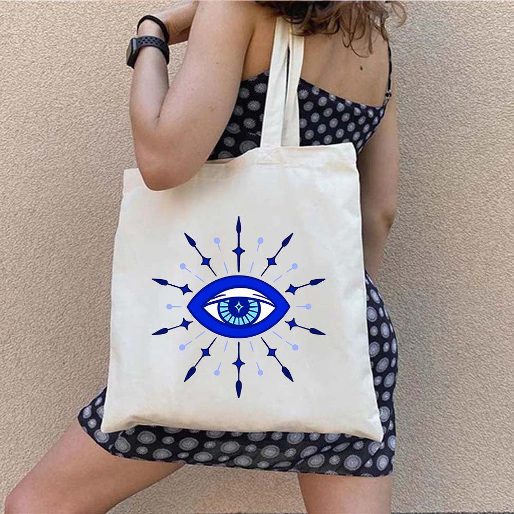 Borsa Olivenorma Graffiti Occhio Greco Malvagio