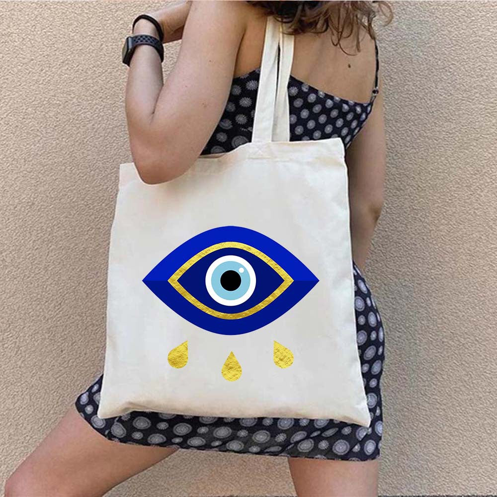 Borsa Olivenorma Graffiti Occhio Greco Malvagio
