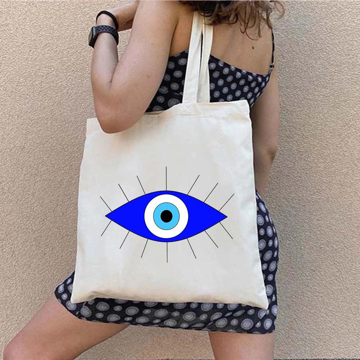 Borsa Olivenorma Graffiti Occhio Greco Malvagio