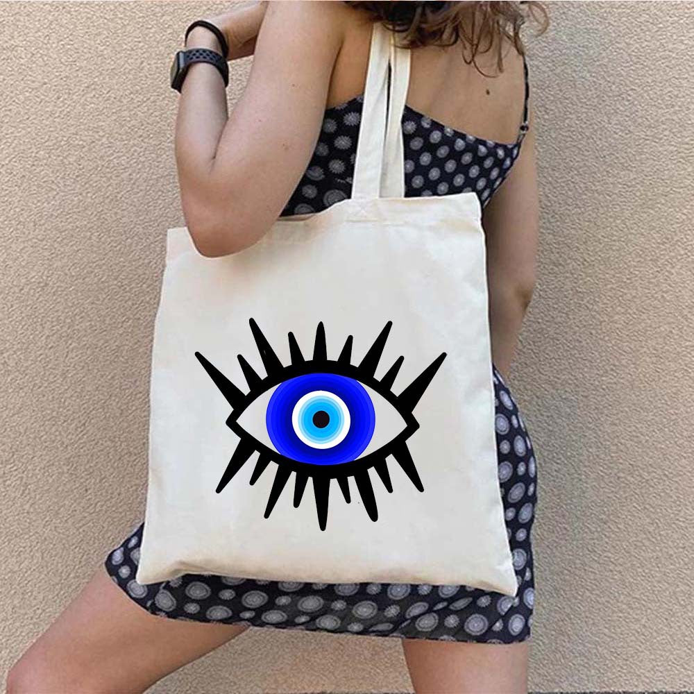Borsa Olivenorma Graffiti Occhio Greco Malvagio