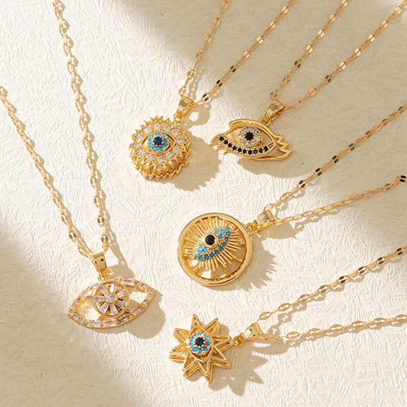 Olivenorma "Occhio del diavolo" - Collana di protezione Spinner 