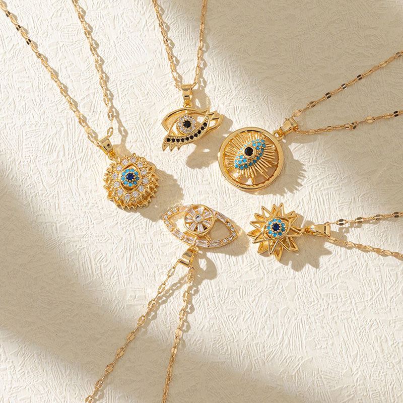 Olivenorma "Occhio del diavolo" - Collana di protezione Spinner 