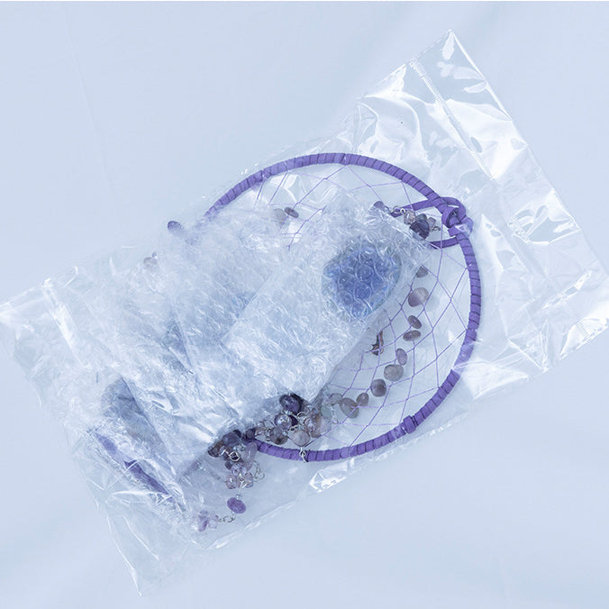 Olivenorma Ametista Agata Viola Pezzo Acchiappasogni Campanello a Vento