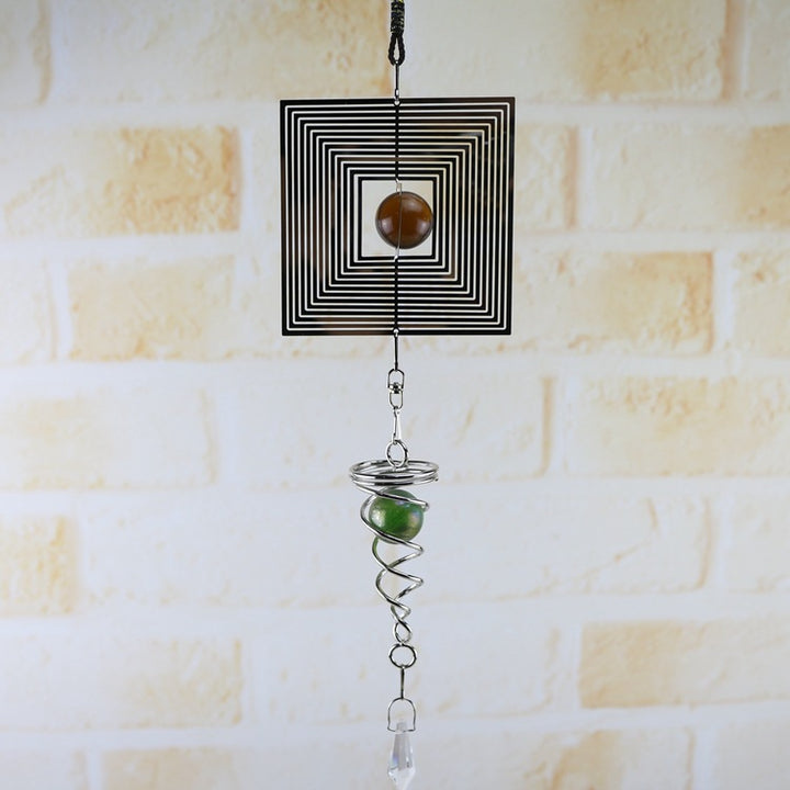 Olivenorma Wind Chimes Spinner Spirale Rotante Hanging Wind Chime