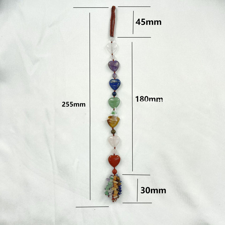 Olivenorma 7 Chakra Pietre Cristalli Curativi Ornamento Appeso