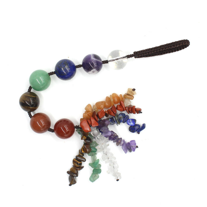 Ornamenti pendenti per ciclismo con albero della vita in pietra dei chakra Olivenorma