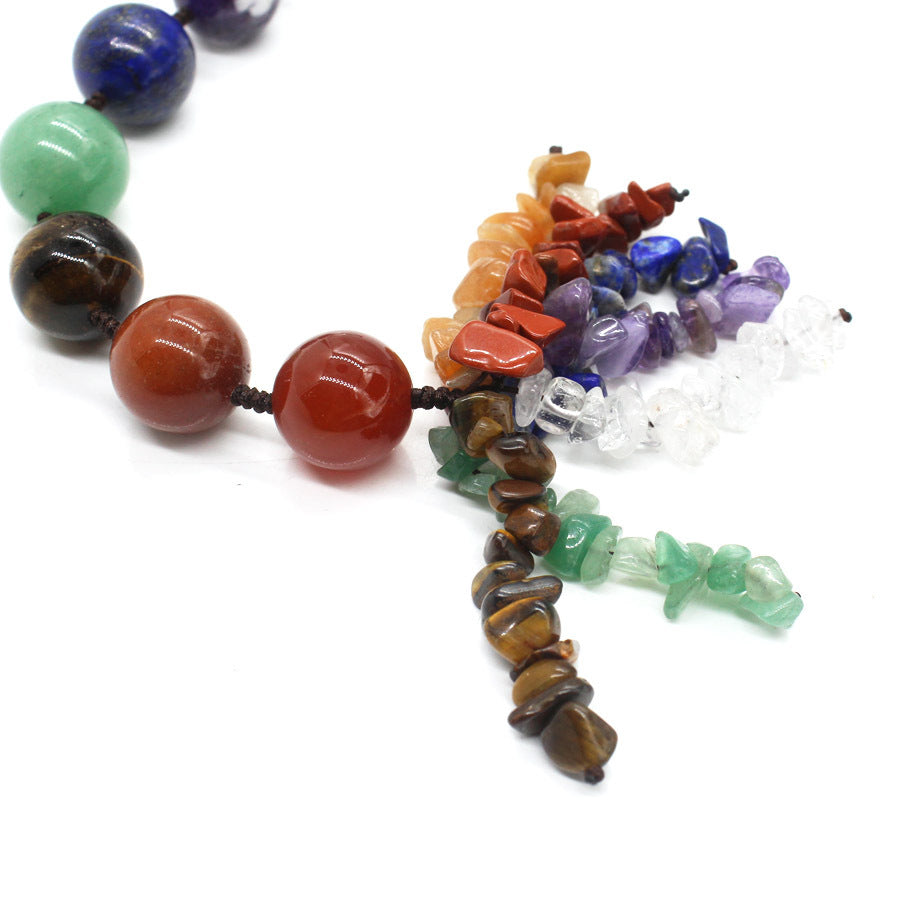 Ornamenti pendenti per ciclismo con albero della vita in pietra dei chakra Olivenorma