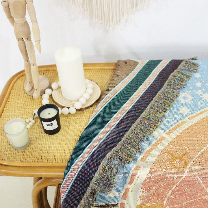 Olivenorma Tarocchi "LA STELLA" Stampa Nappe Coperta Intrecciata