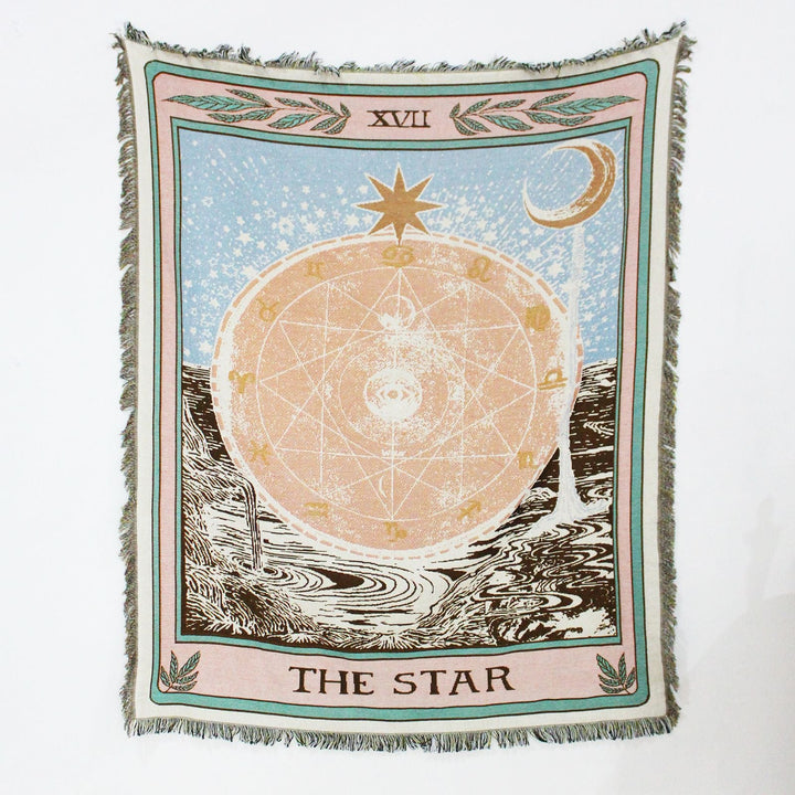 Olivenorma Tarocchi "LA STELLA" Stampa Nappe Coperta Intrecciata