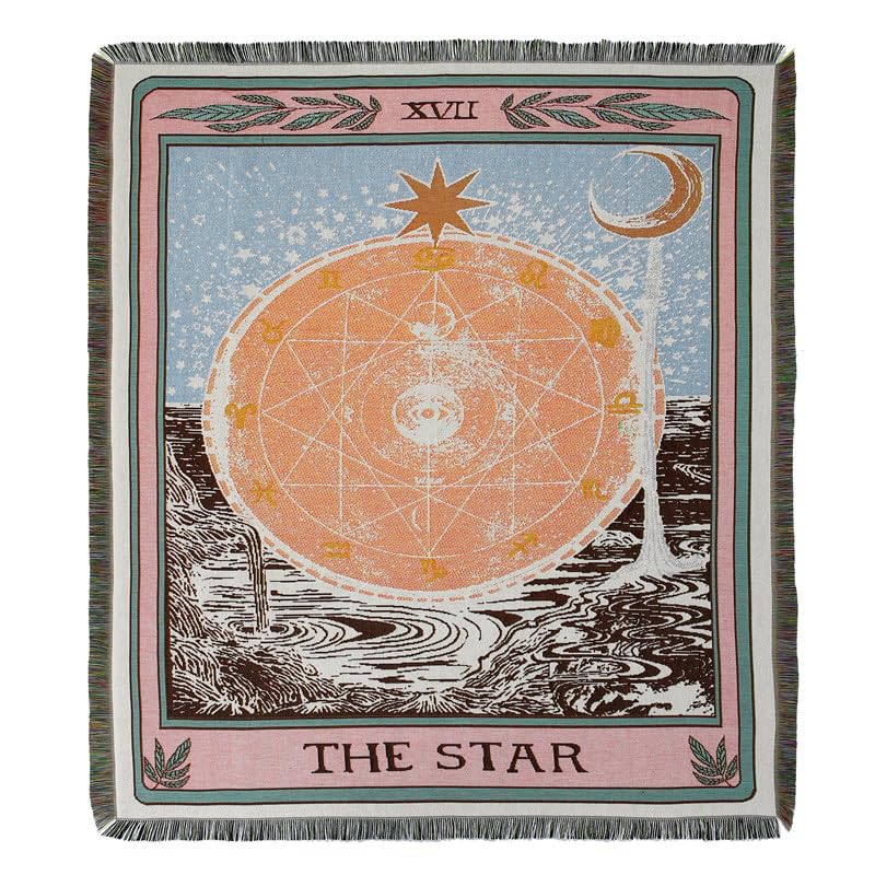 Olivenorma Tarocchi "LA STELLA" Stampa Nappe Coperta Intrecciata