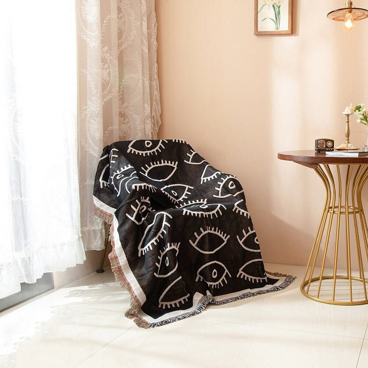 Olivenorma Tarocchi Magia Malocchio Nero Arazzo Coperta