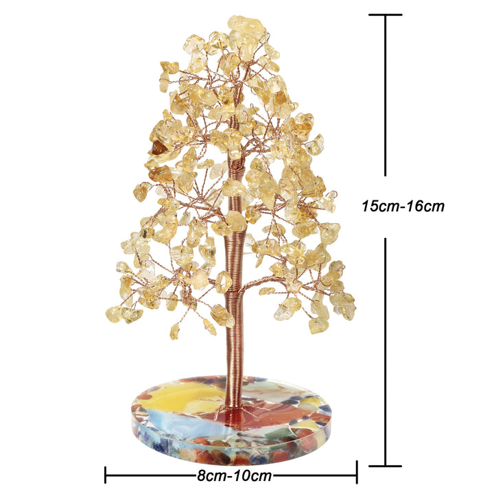 Olivenorma Agata rotonda Pezzo Base Cristallo curativo Feng Shui Albero 