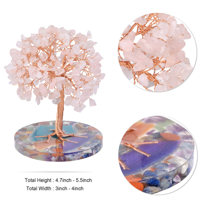 Olivenorma Agata rotonda Pezzo Base Cristallo curativo Feng Shui Albero 