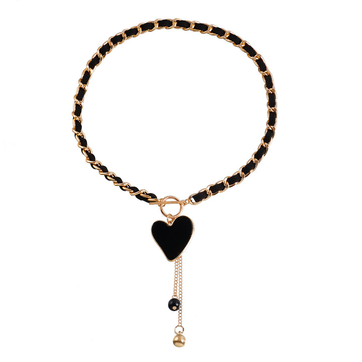 Collana girocollo in velluto nero Olivenorma