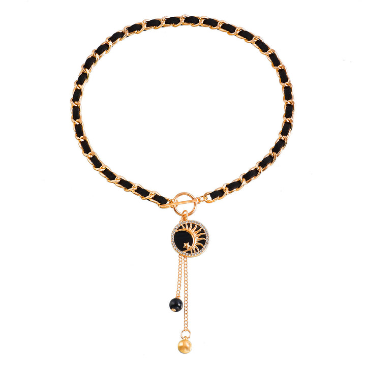 Collana girocollo in velluto nero Olivenorma