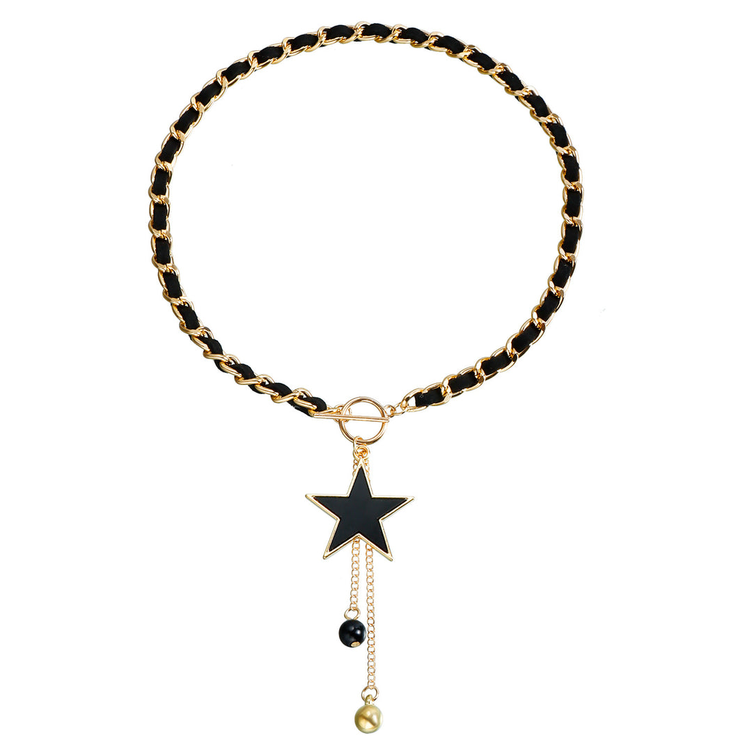 Collana girocollo in velluto nero Olivenorma