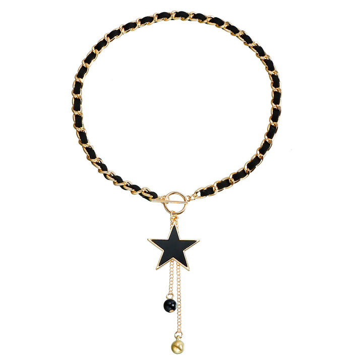 Collana girocollo in velluto nero Olivenorma