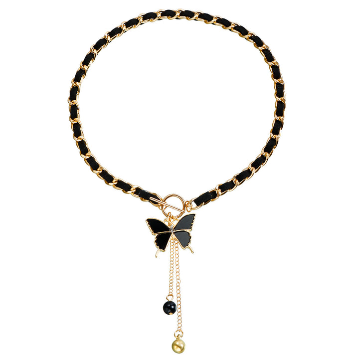 Collana girocollo in velluto nero Olivenorma
