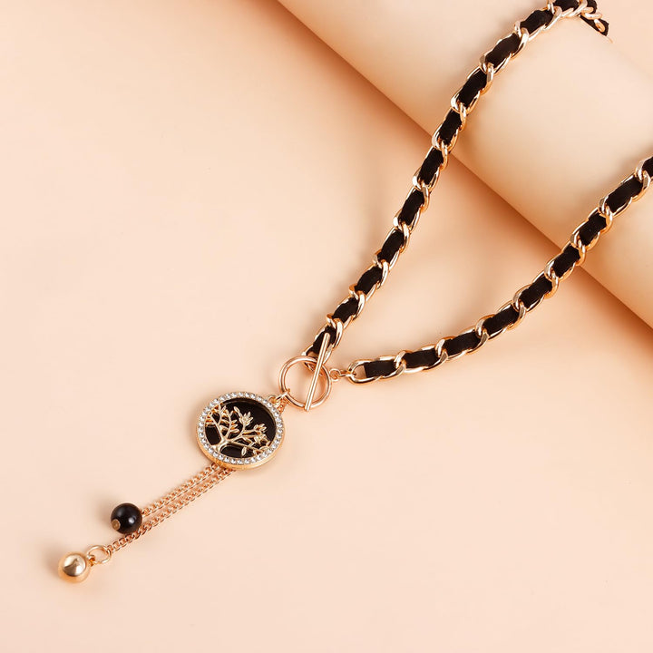 Collana girocollo in velluto nero Olivenorma