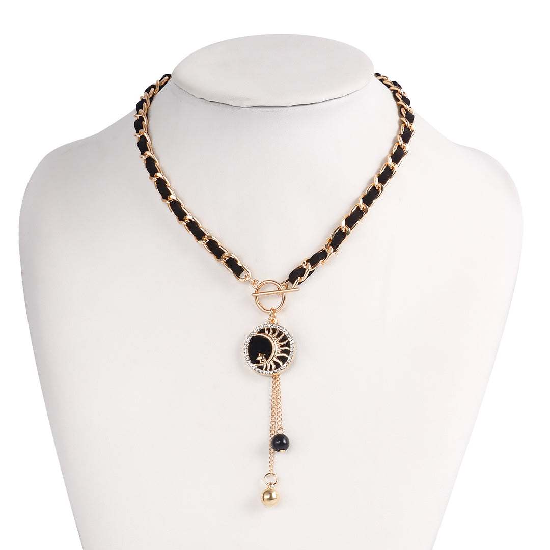 Collana girocollo in velluto nero Olivenorma