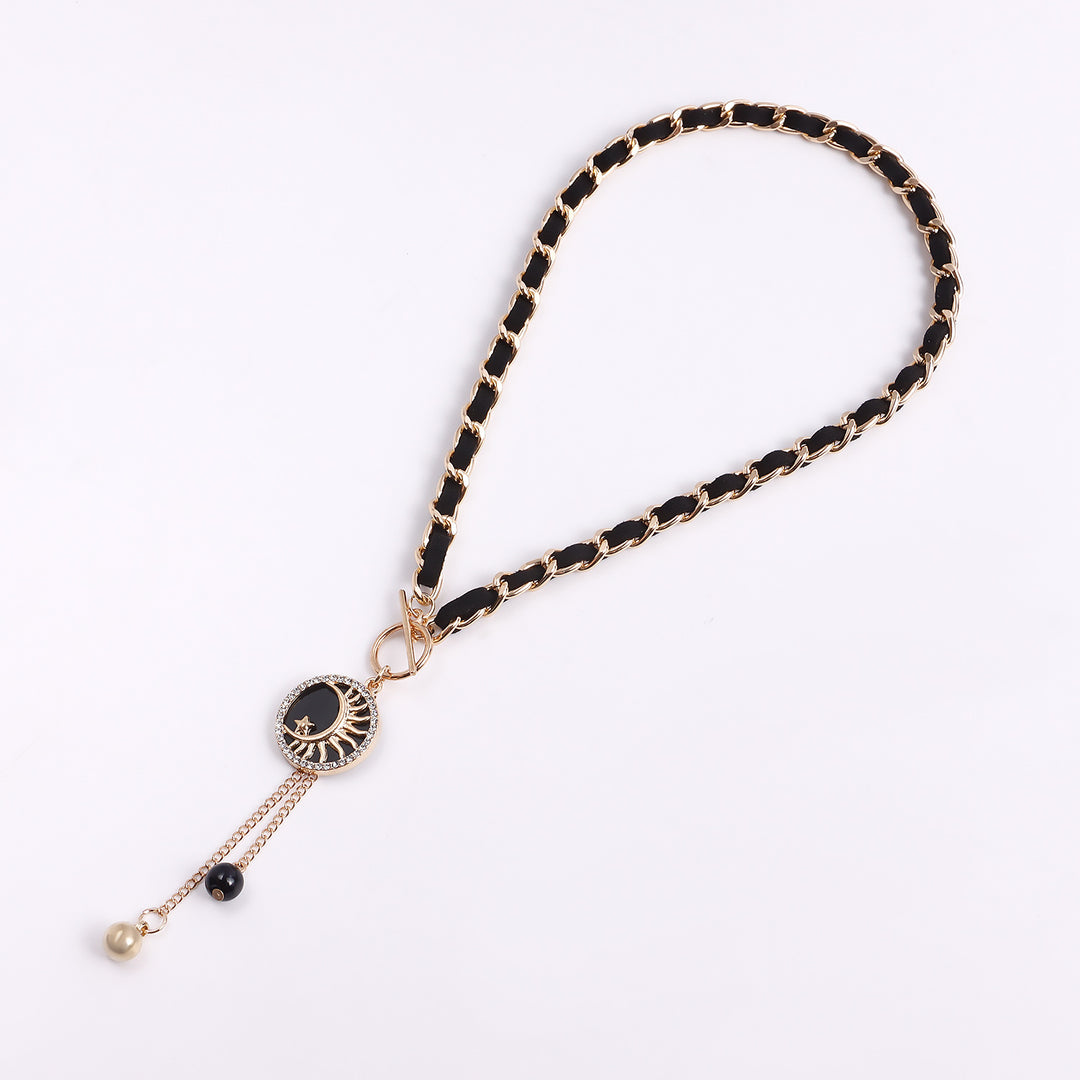Collana girocollo in velluto nero Olivenorma