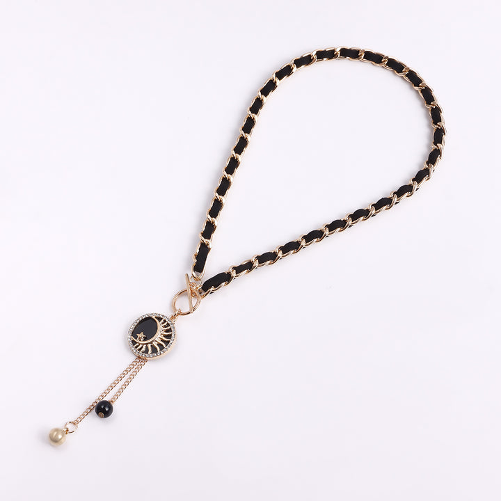 Collana girocollo in velluto nero Olivenorma