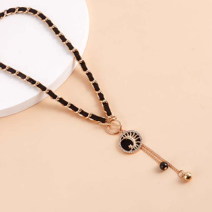 Collana girocollo in velluto nero Olivenorma