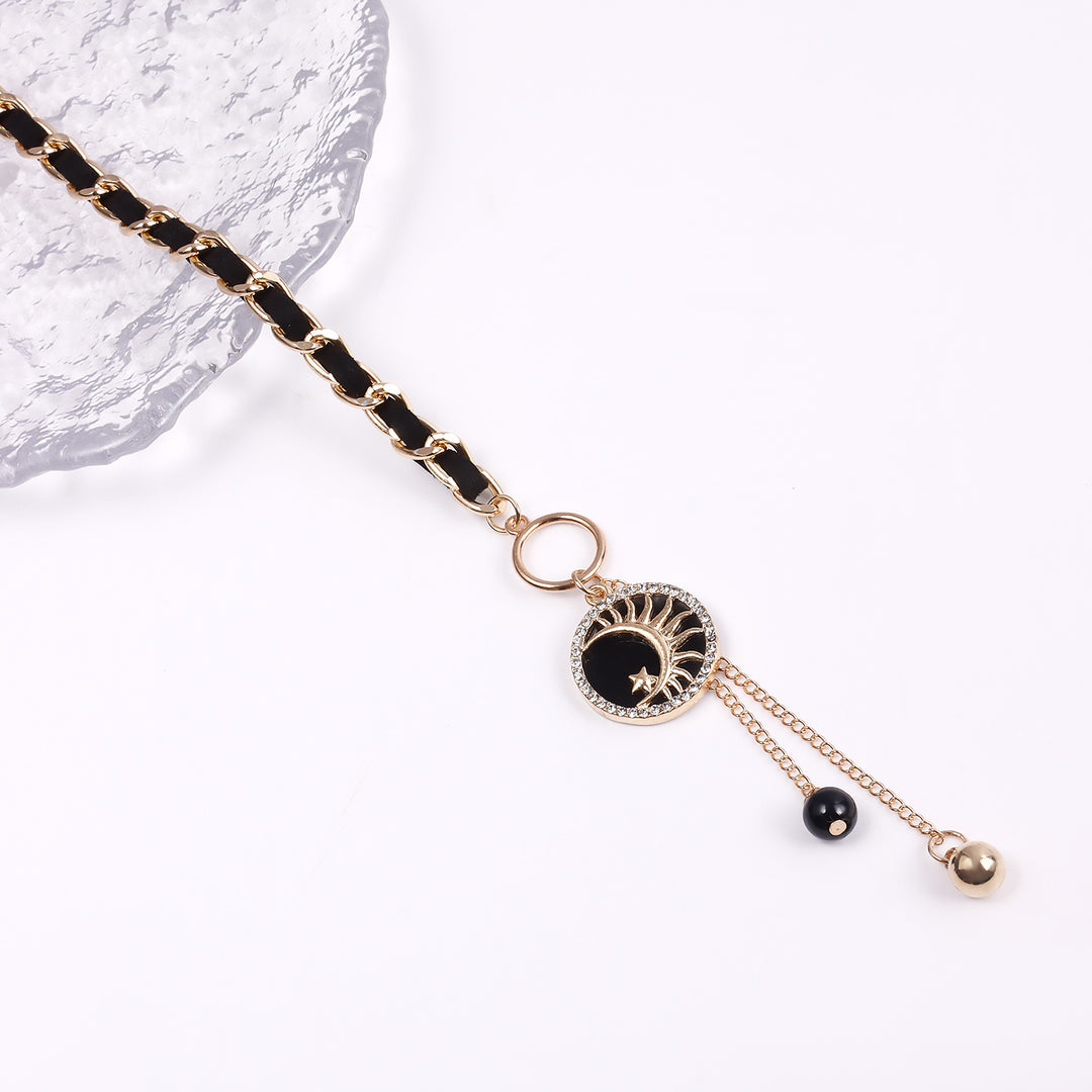 Collana girocollo in velluto nero Olivenorma