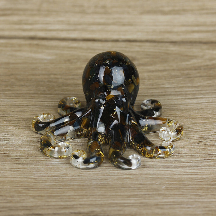 Ghiaia di cristallo naturale Olivenorma Decorazione di pietra preziosa di polpo 