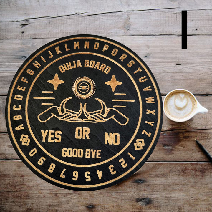 Decorazione ornamentale per tarocchi con tavola energetica in legno Olivenorma