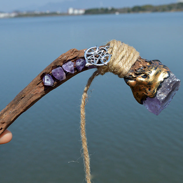 Olivenorma Weird Branches Celtic Knot Accessori Bacchette di cristallo della strega