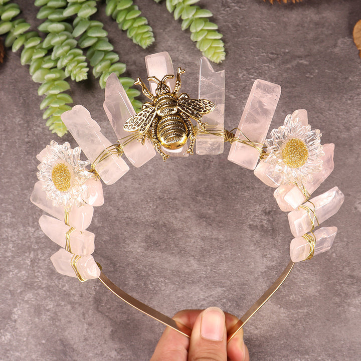 Decorazione a forma di scimmia con margherita Olivenorma e corona di cristallo