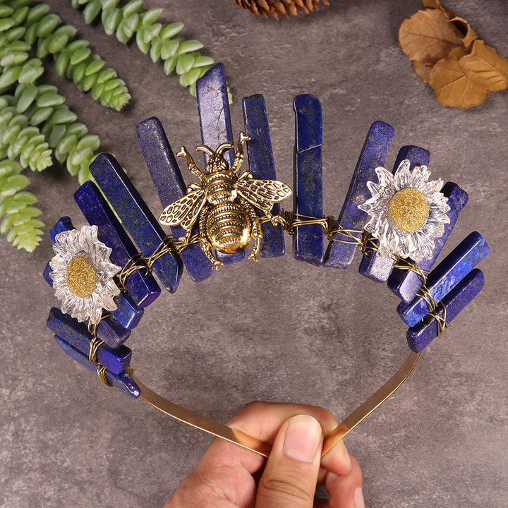 Decorazione a forma di scimmia con margherita Olivenorma e corona di cristallo