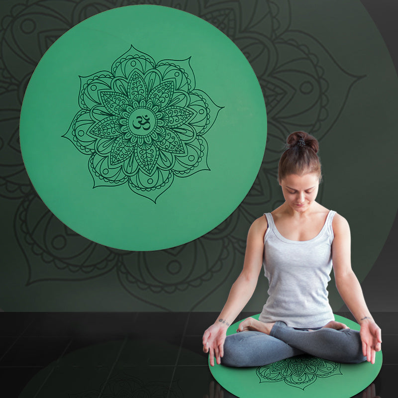 Olivenorma Tappetino da yoga per meditazione Om simbolo del loto, 60 cm