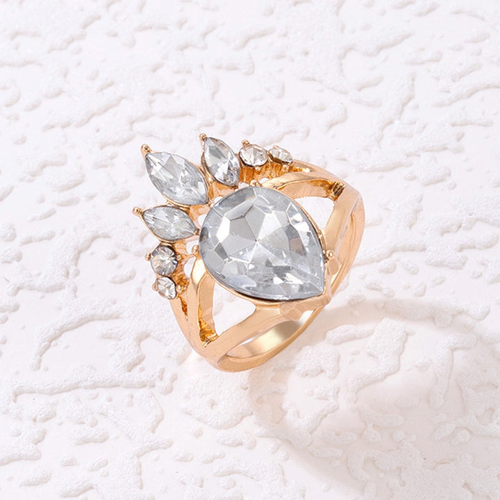 Olivenorma "Natural Beauty" - Elegante anello di zirconia di alta qualità con corona