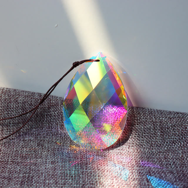 Olivenorma Lampadario a sospensione Cristalli Prismi Finestra Acchiappasole