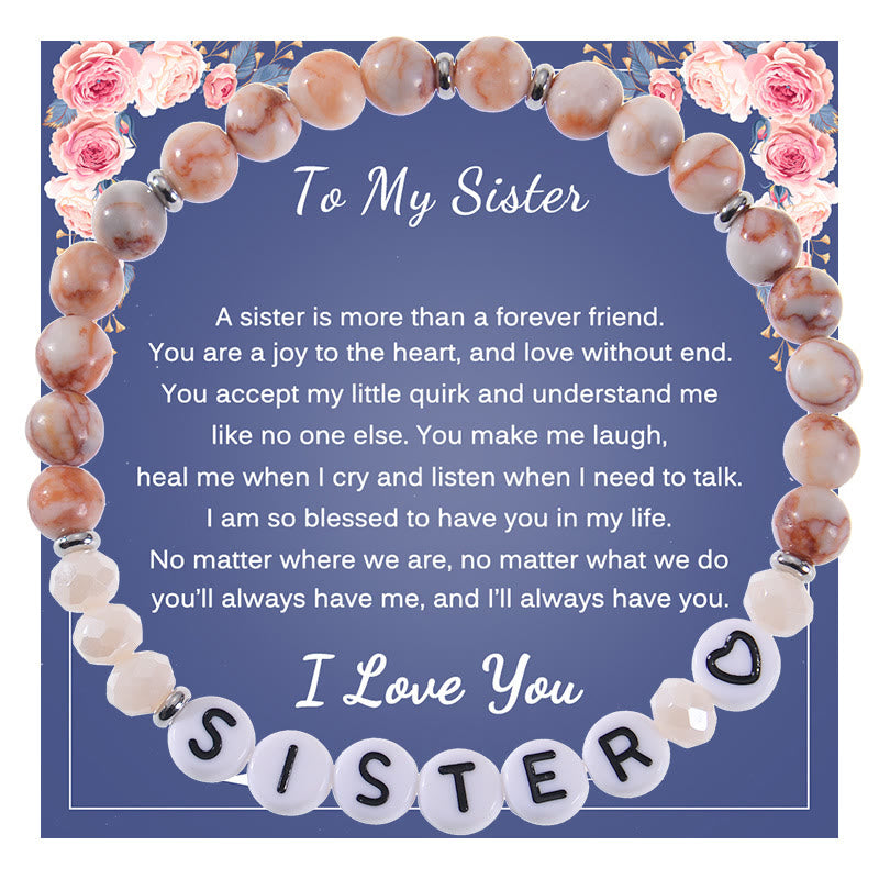 Olivenorma Regali per la migliore mamma Braccialetto con pietre naturali