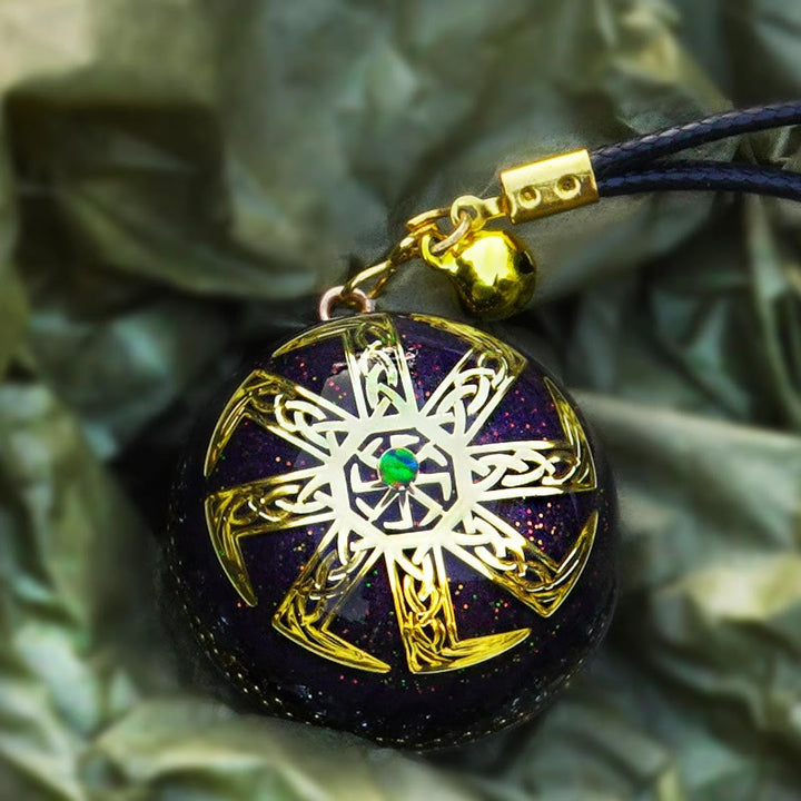 Collana Olivenorma Lapislazzuli Orgone 