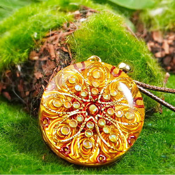 Collana di orgone citrino "Star Bright" Olivenorma 